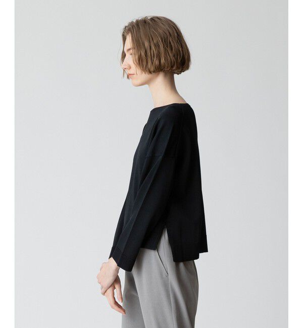 allureville「ワイズワイドプルオーバー」|ニット・セーター|