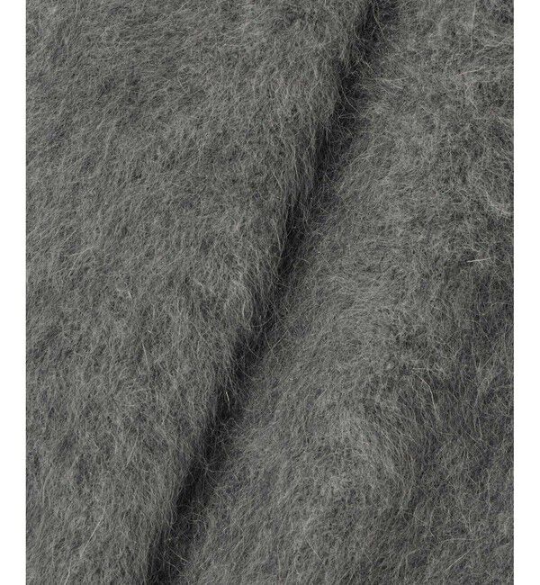 allureville「カシミヤブレンドファー加工Ｖプルオーバー」|ニット・セーター|