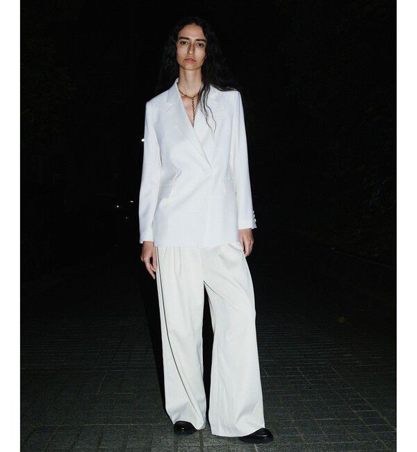 allureville「ウールサキソニーフラップポケットジャケット」|その他|