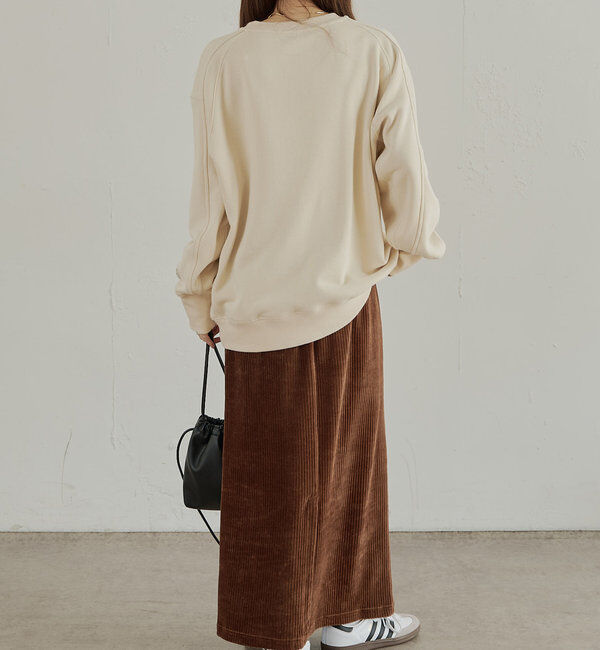  「【低身長・高身長対応】ストレッチコールスカート」|スカート|