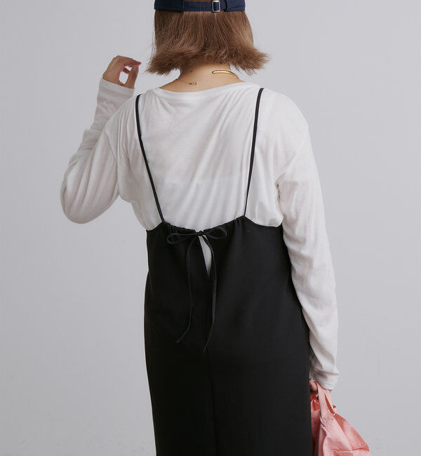  「【＠noricorico102企画】ナローキャミワンピース」|ワンピース|