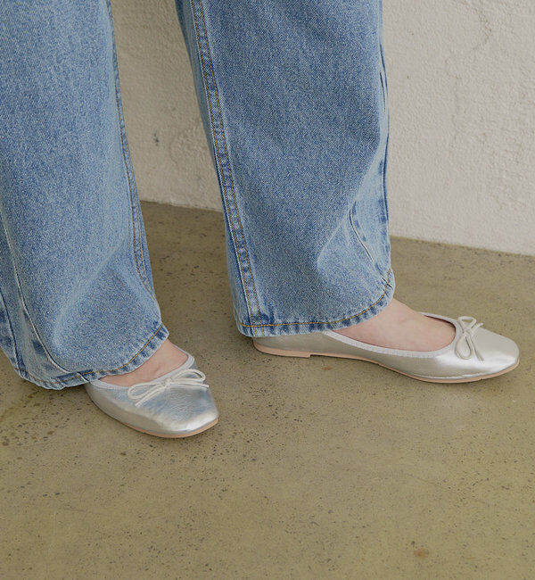  「ラウンドトゥバレエフラットシューズ」|その他|