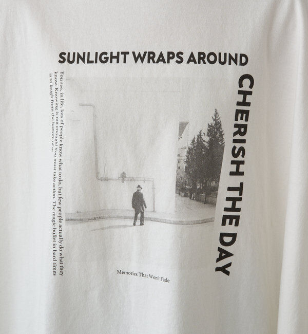  「フォトプリントビッグシルエットカットソー」|プルオーバー|