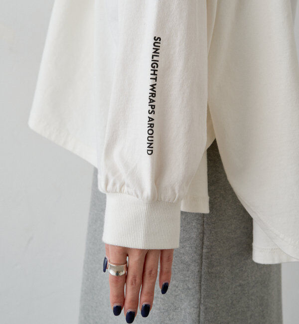  「フォトプリントビッグシルエットカットソー」|プルオーバー|