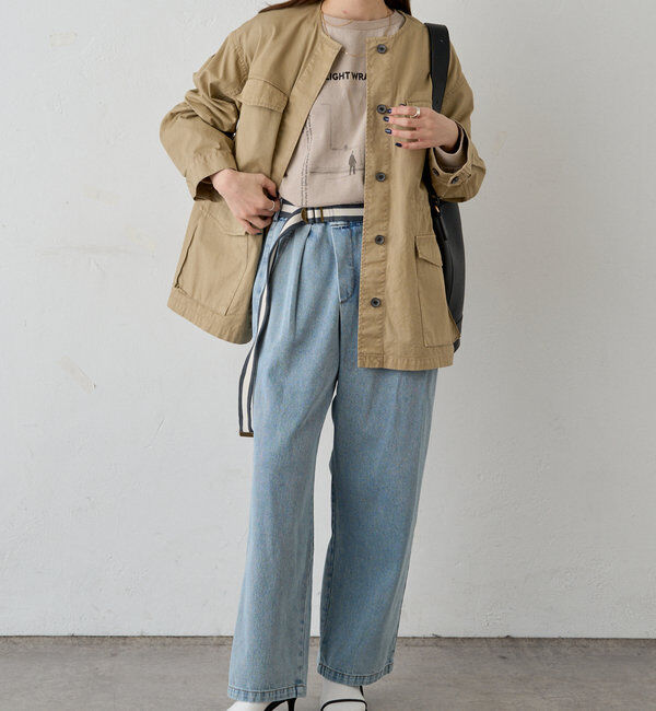  「フォトプリントビッグシルエットカットソー」|プルオーバー|