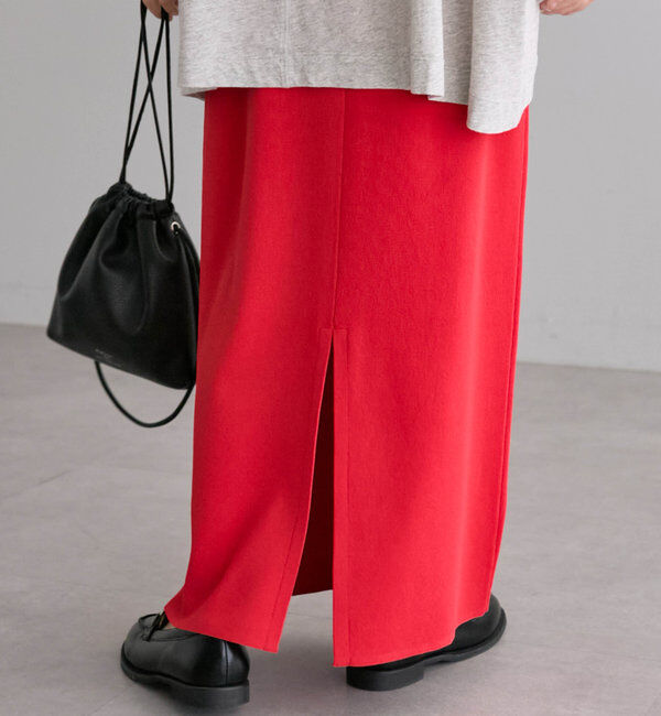  「《新色登場！/リバイバル》【-3kg見え / Du noir】ナロースカート」|スカート|