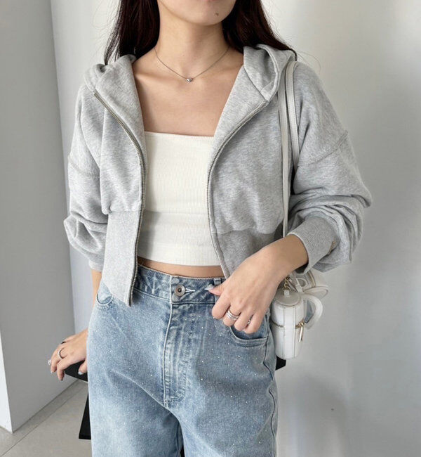  「【セットアップ可能】フード付きパーカー」|プルオーバー|