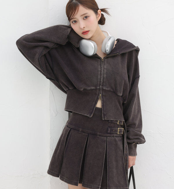  「【セットアップ可能】フード付きパーカー」|プルオーバー|