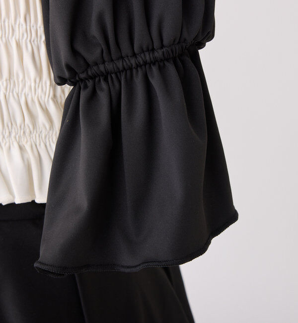  「swimwear/シャーリング配色リボン(3点セット)」|その他|