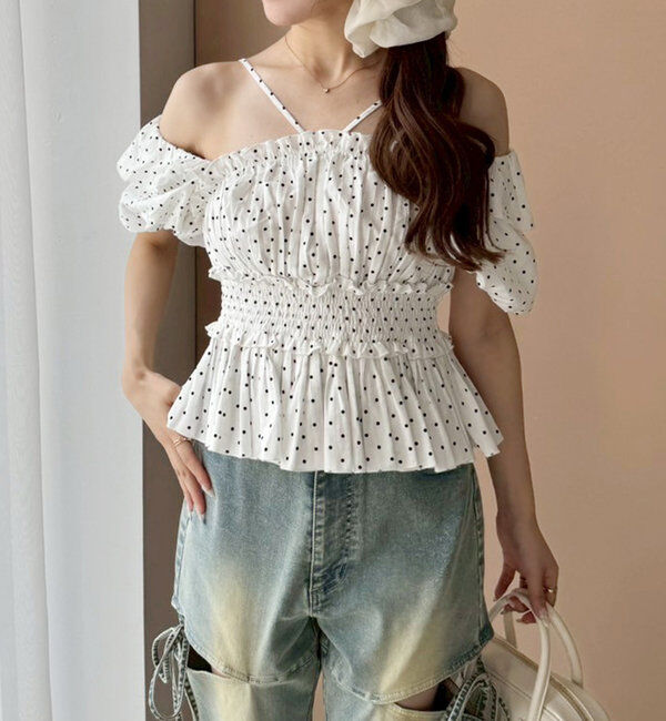  「サイドあき美脚ストレッチデニム」|その他|