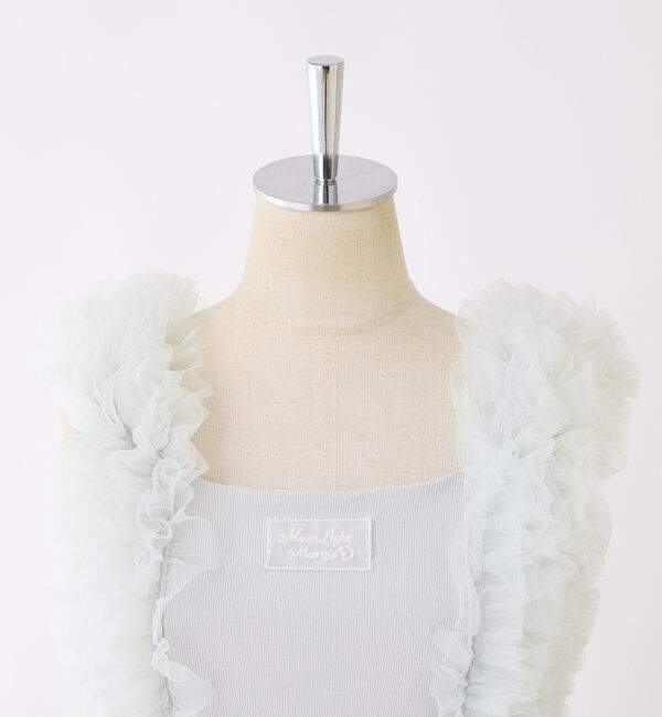  「【moon light marine collection】チュールフリルタンク」|プルオーバー|