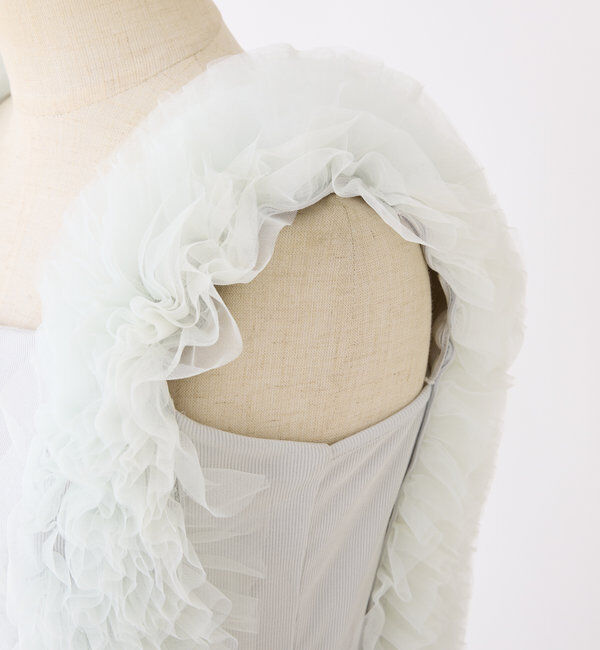  「【moon light marine collection】チュールフリルタンク」|プルオーバー|