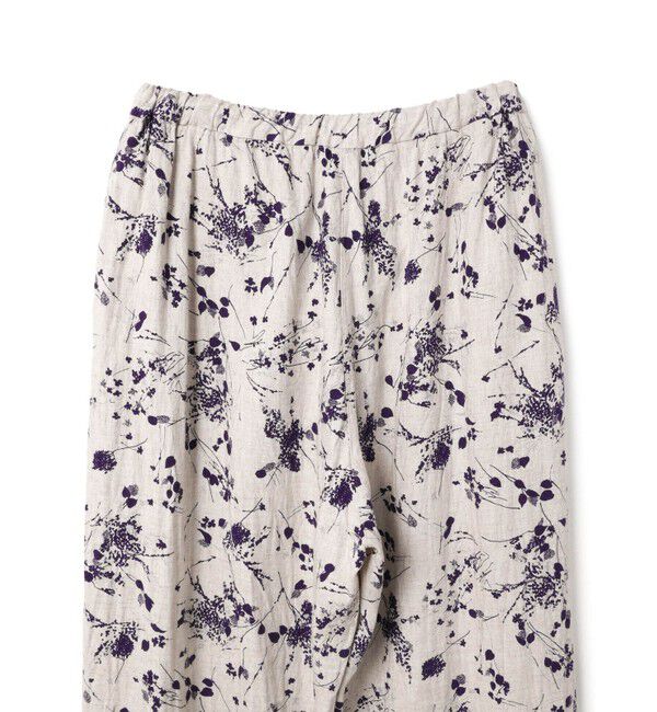 mizuiro ind「mizuiro ind レーヨンリネンプリントイージーパンツ」|その他|