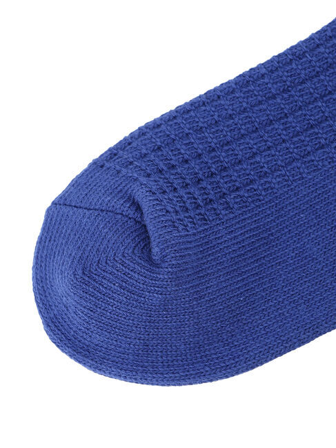 Samansa Mos2「ワッフルロゴ刺繍ソックス」|ソックス|