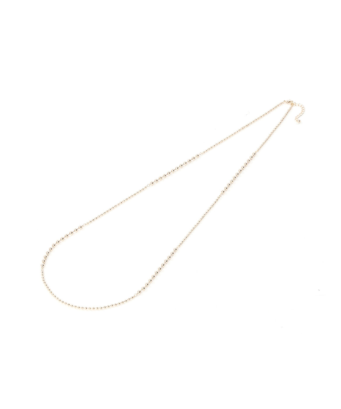 7-IDconcept.「ボールチェーンネックレス」|ネックレス|ゴールド1