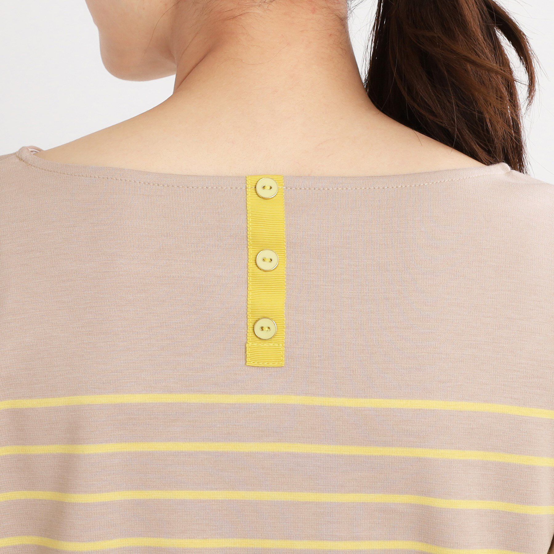 Reflect「【洗える】パネルボーダープルオーバー」|Tシャツ・カットソー|