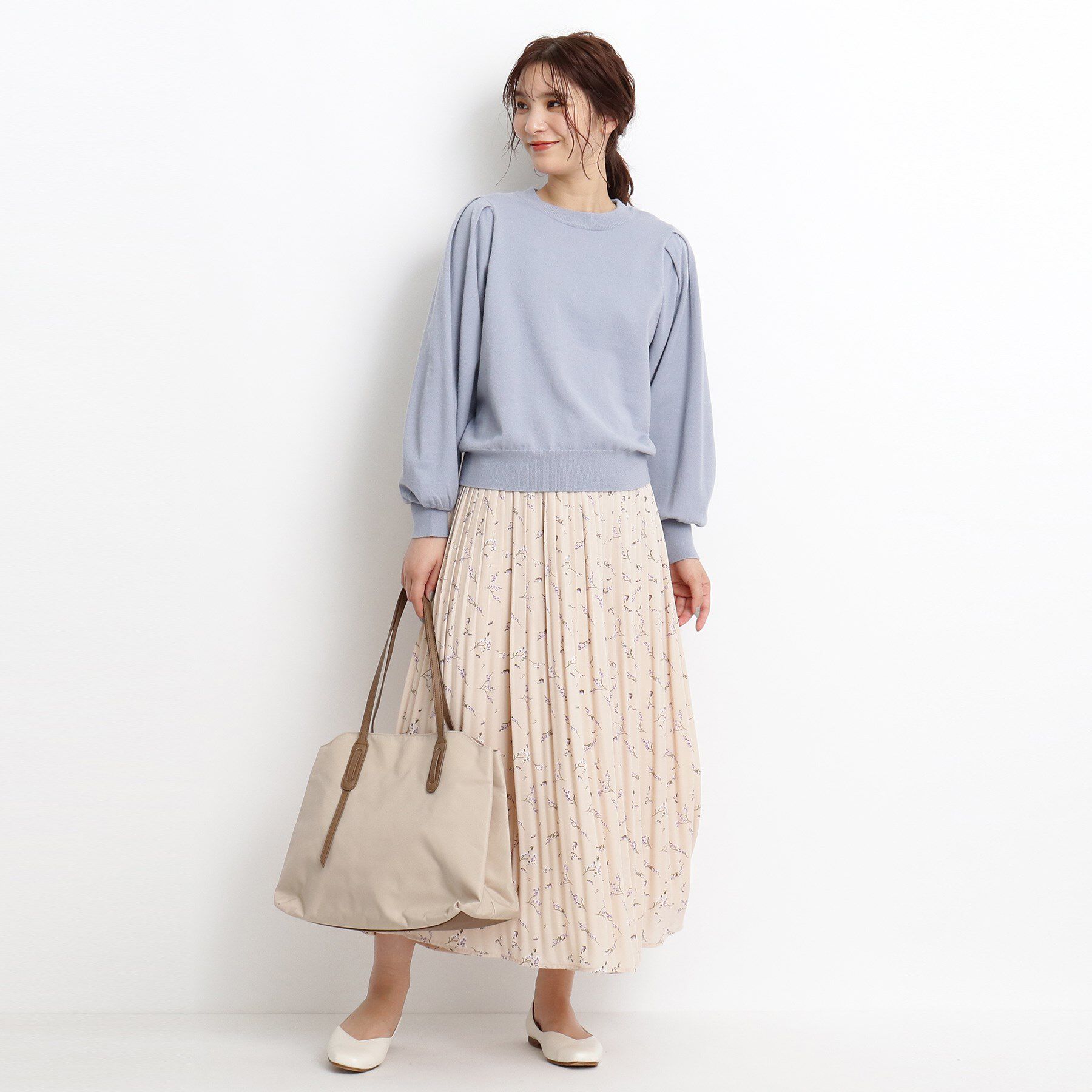 grove「スタイリング自由自在！もちもちニットのセットアップ【WEB限定カラー/S-3L】」|スーツ|