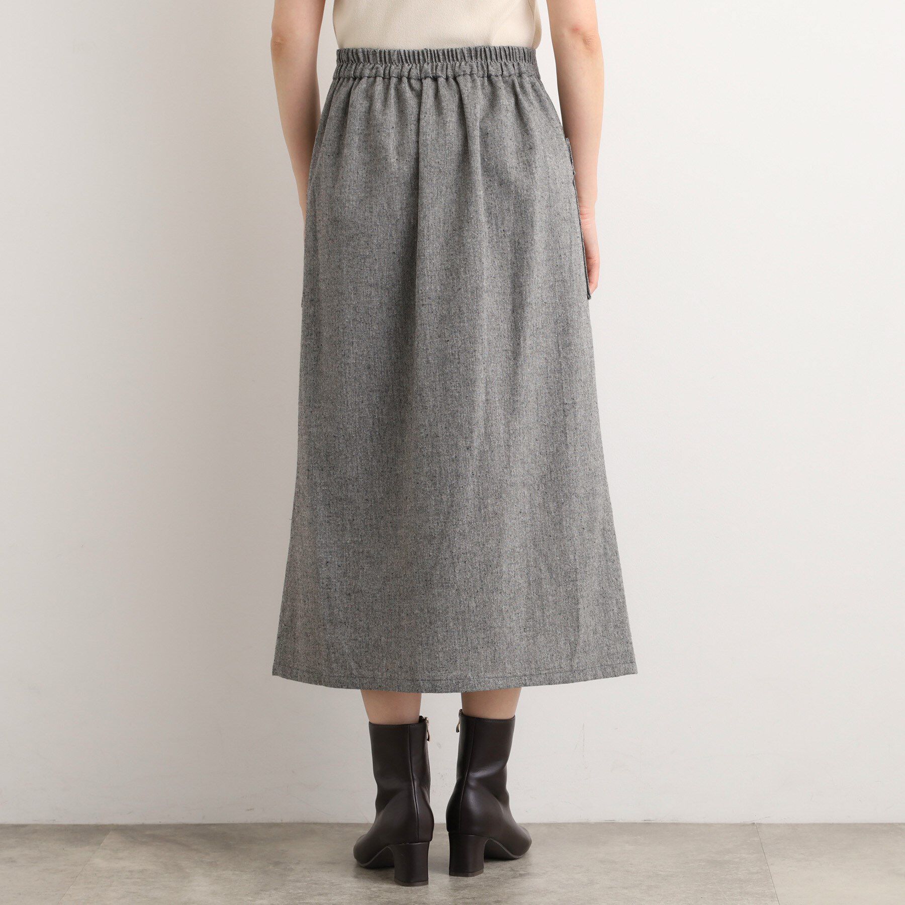 grove「クラシカルツイード Aラインスカート」|スカート|