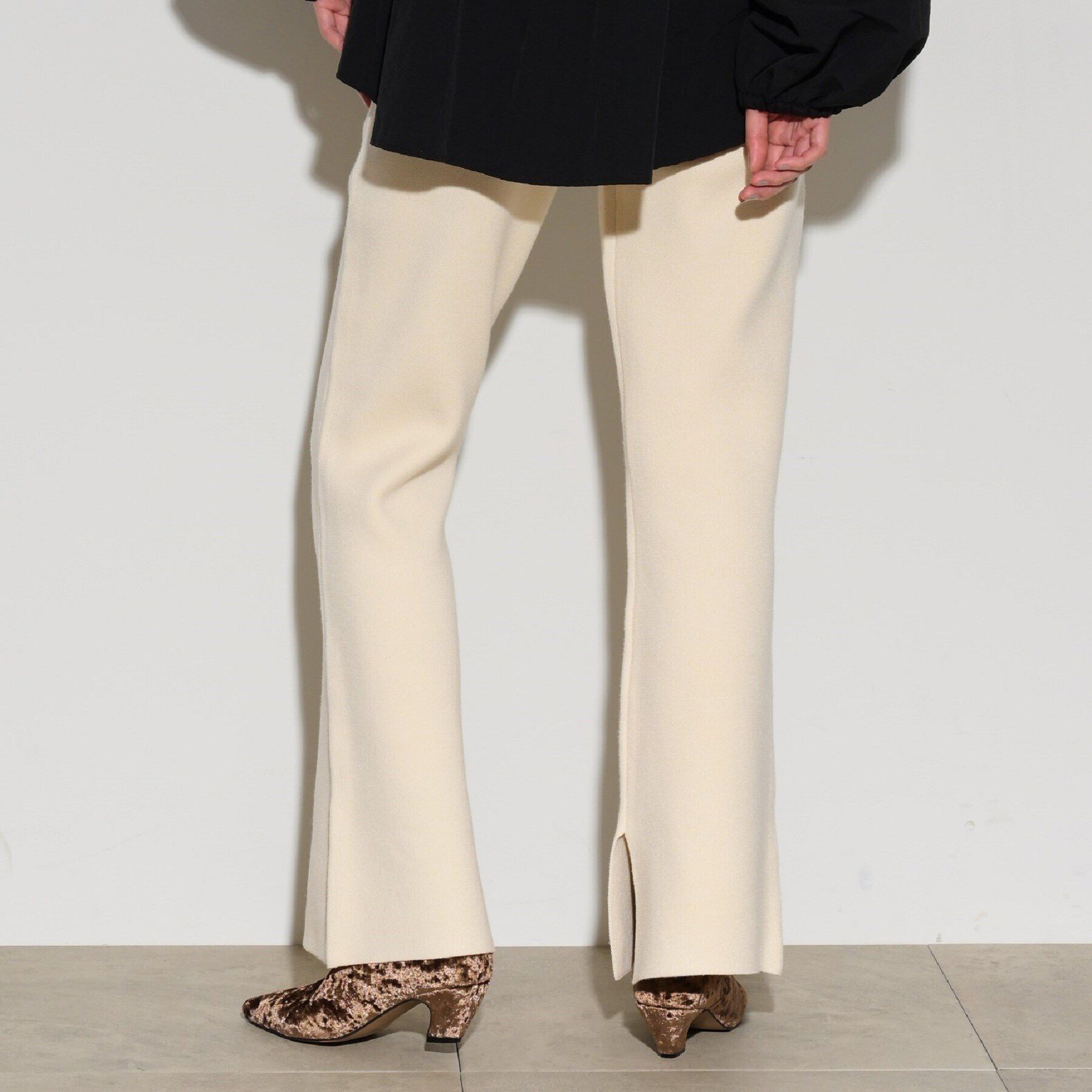 GALLEST「ニットアップスリットパンツ」|その他|