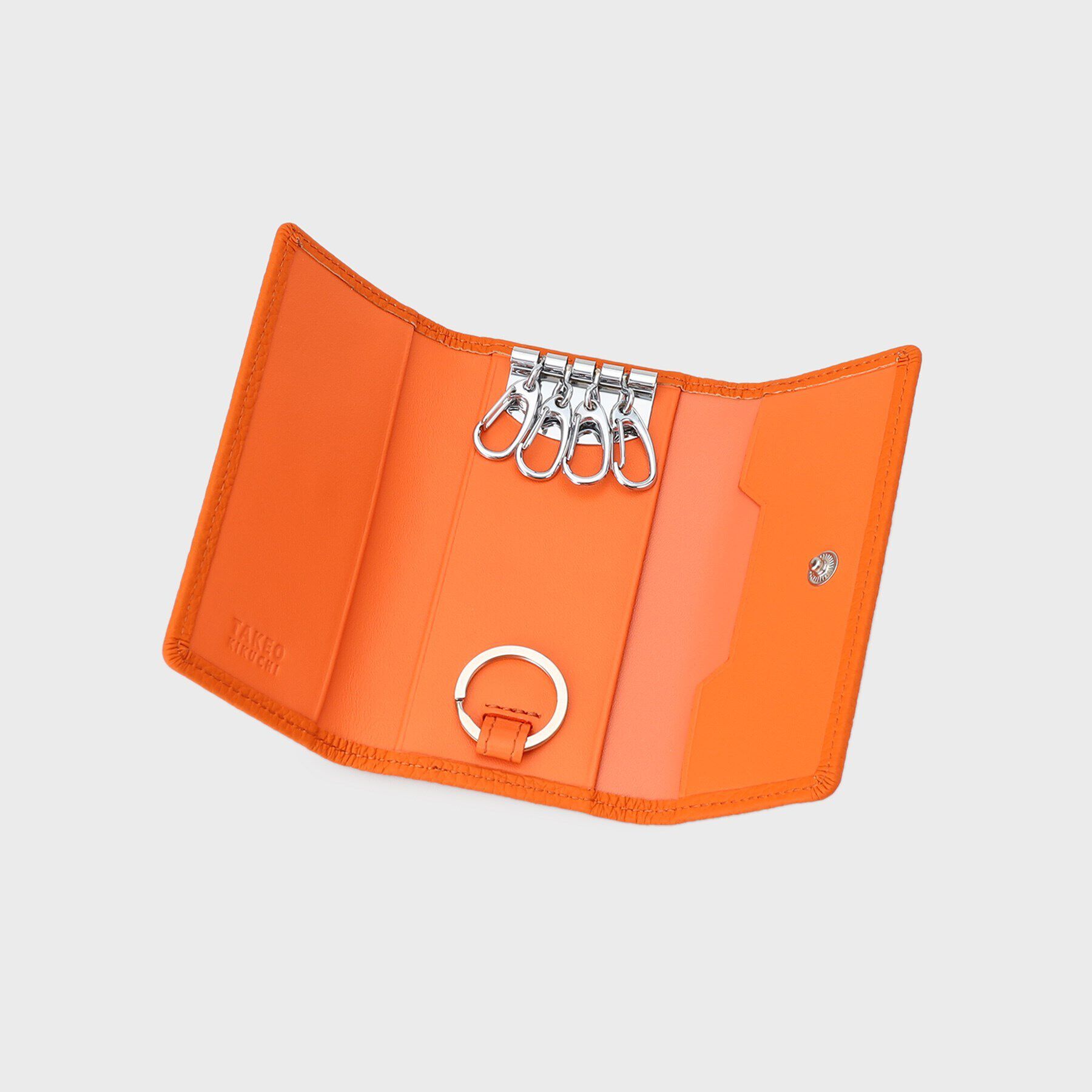 TAKEO KIKUCHI「ソフトシュリンクレザー キーケース」|キーケース|