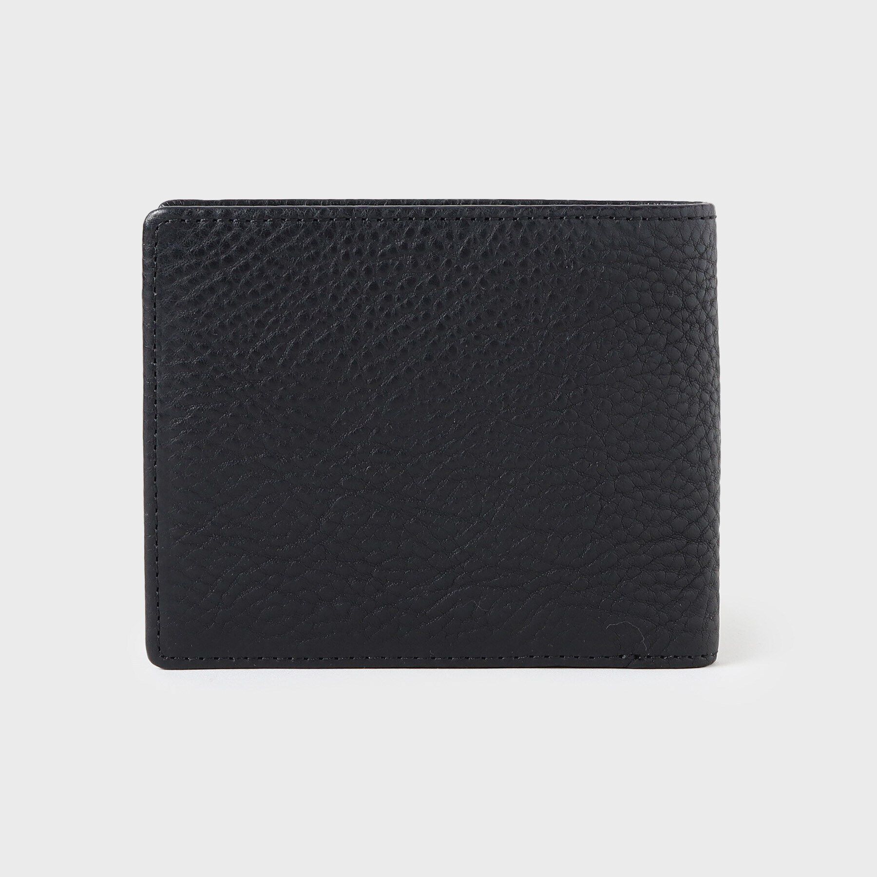 TAKEO KIKUCHI「イタリアンブラックレザー 2つ折り財布」|財布|