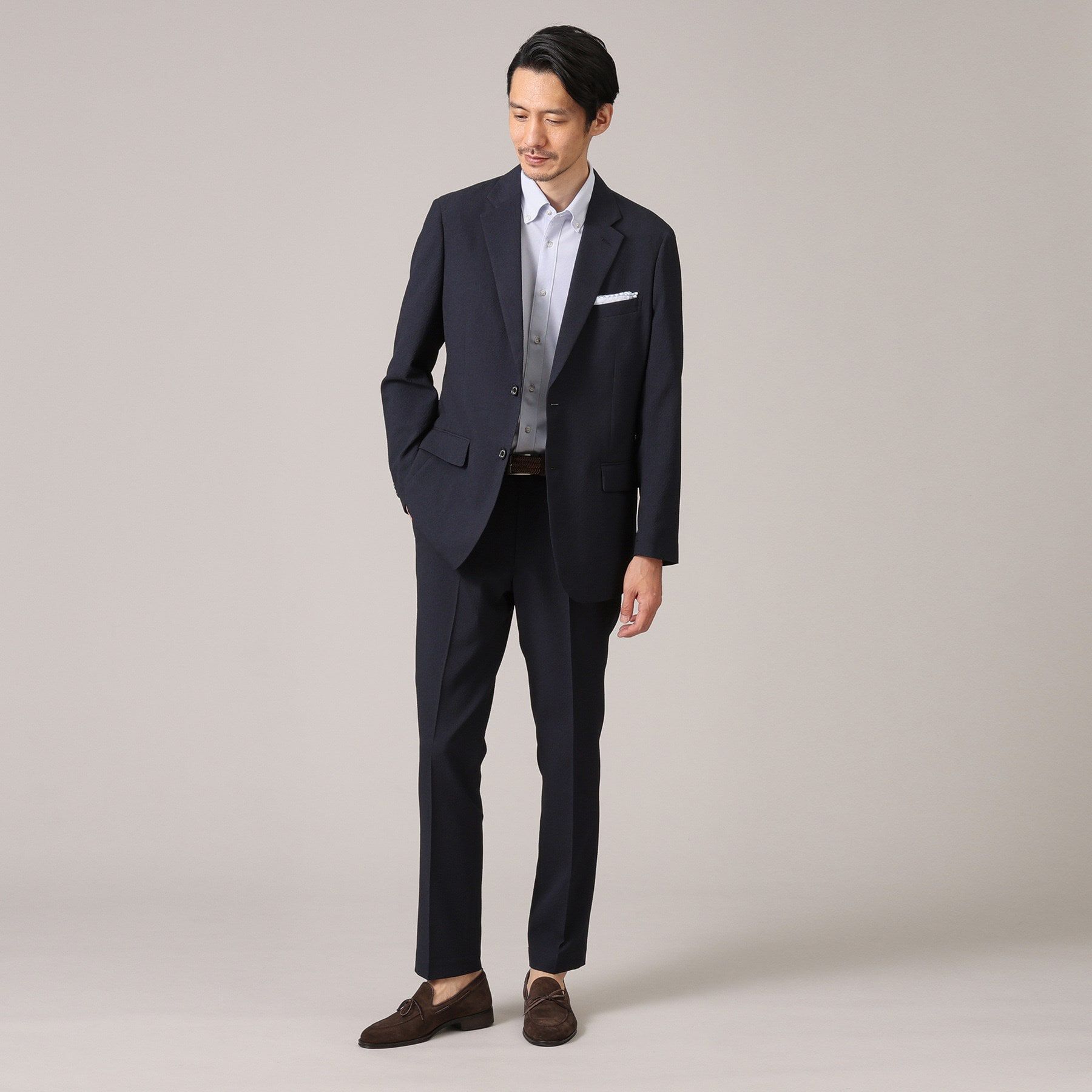 TAKEO KIKUCHI「【オンライン／一部店舗限定】TRABEST（R）（トラベスト）サッカー ジャケット」|テーラードジャケット|