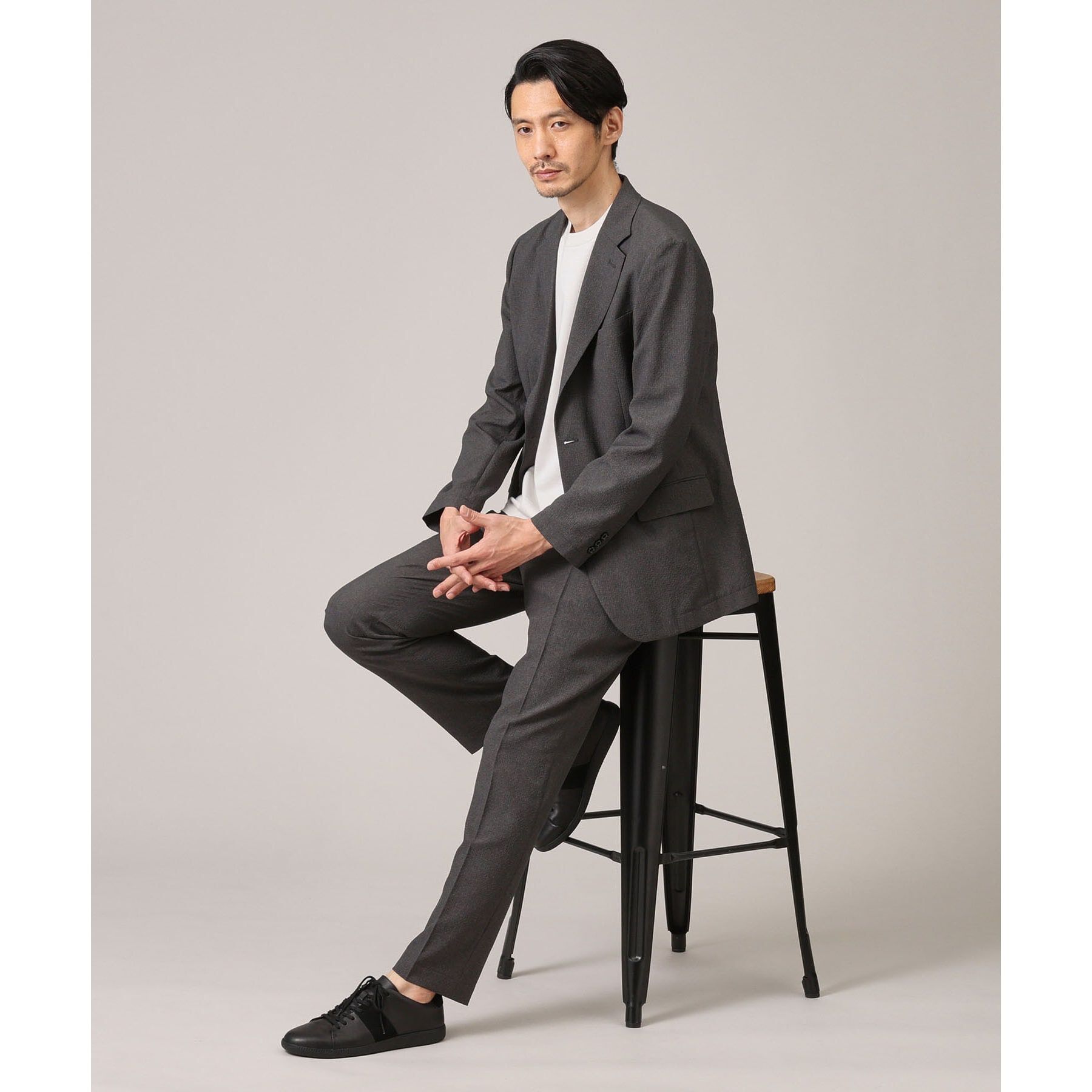 TAKEO KIKUCHI「【オンライン／一部店舗限定】TRABEST（R）（トラベスト）サッカー ジャケット」|テーラードジャケット|