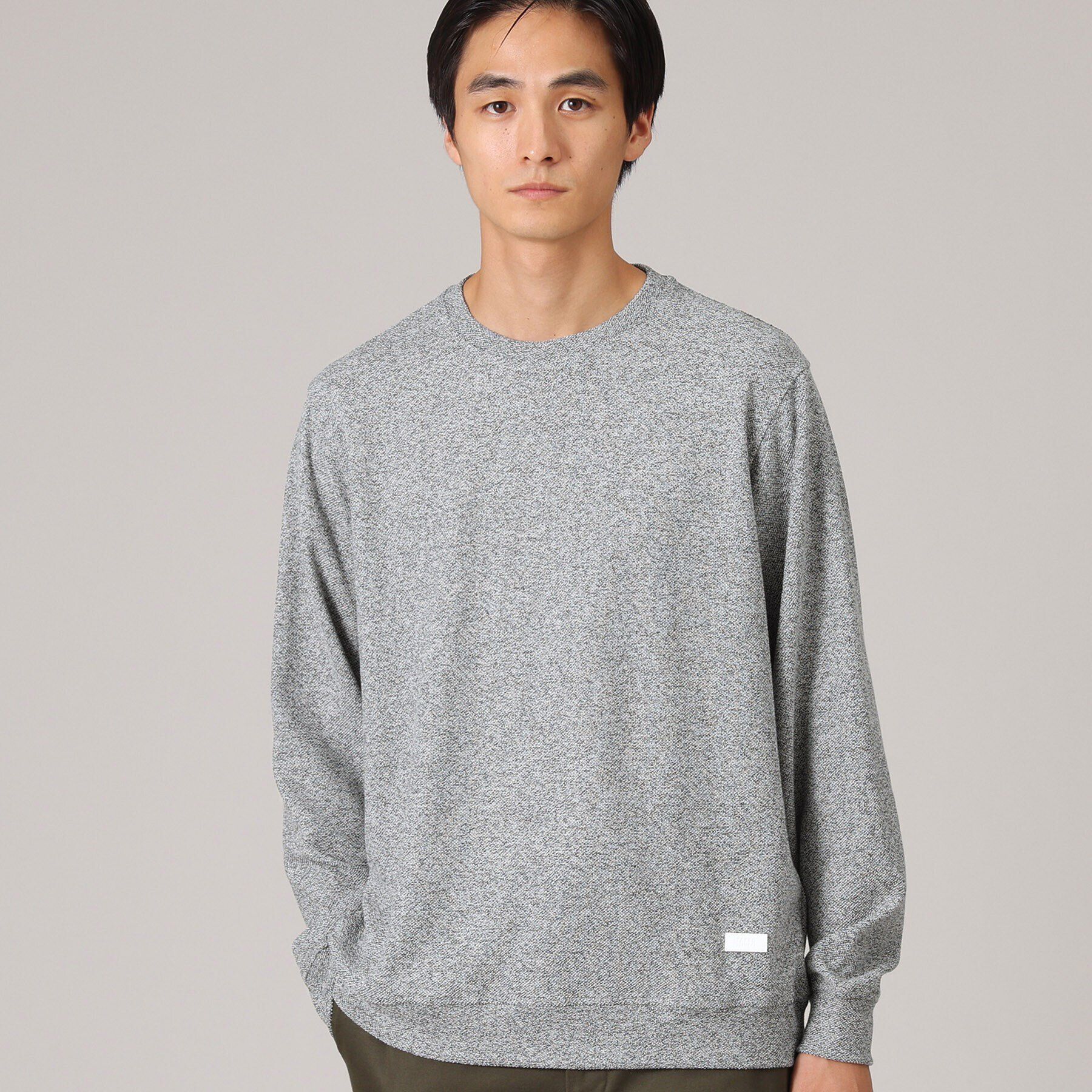 TAKEO KIKUCHI「【Made in JAPAN】カネマサ メランジ カットソー」|Tシャツ・カットソー|ﾁｬｺｰﾙｸﾞﾚｰ(013)