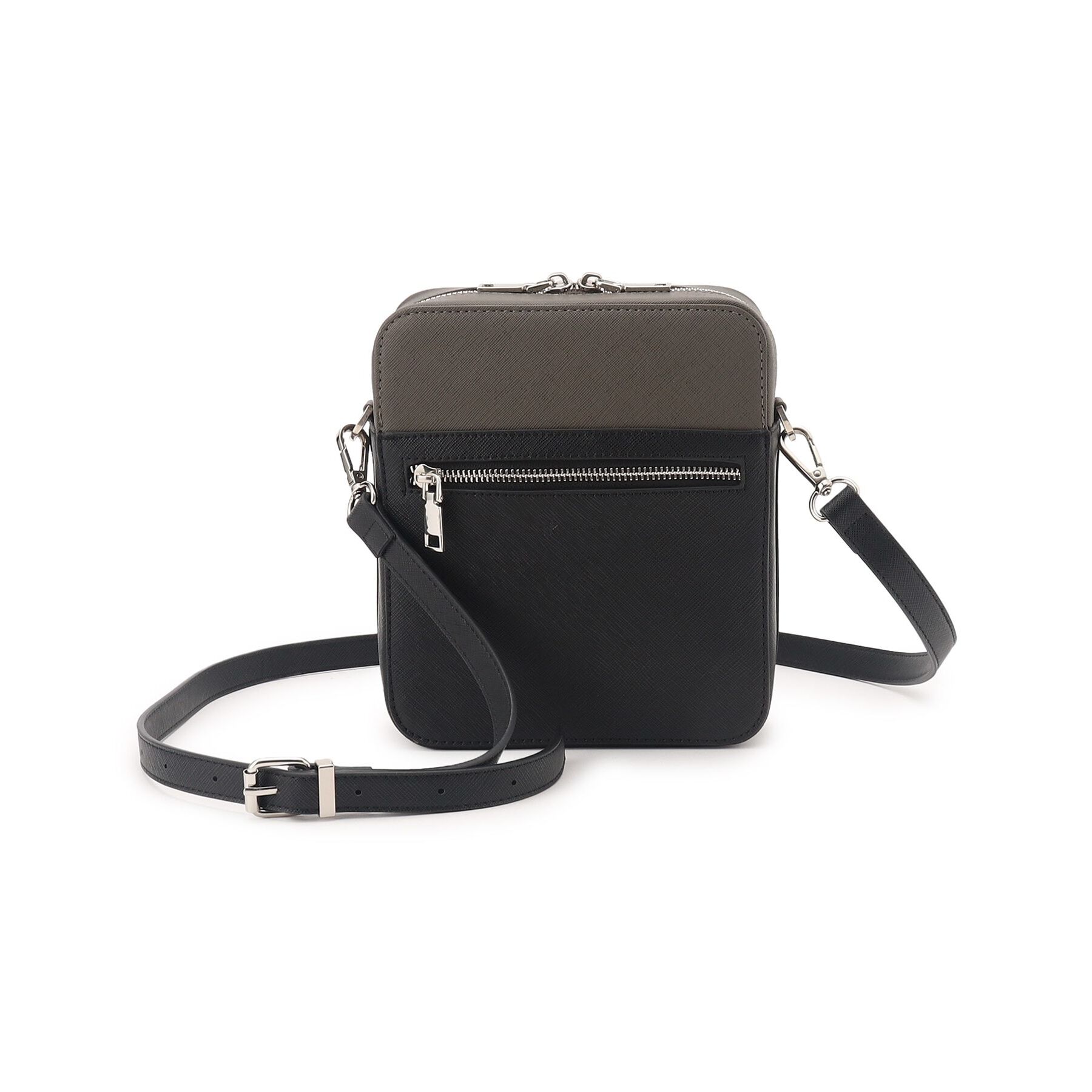 tk.TAKEO KIKUCHI「バイカラースクエアボックスショルダーバッグ」|ショルダー・メッセンジャー|