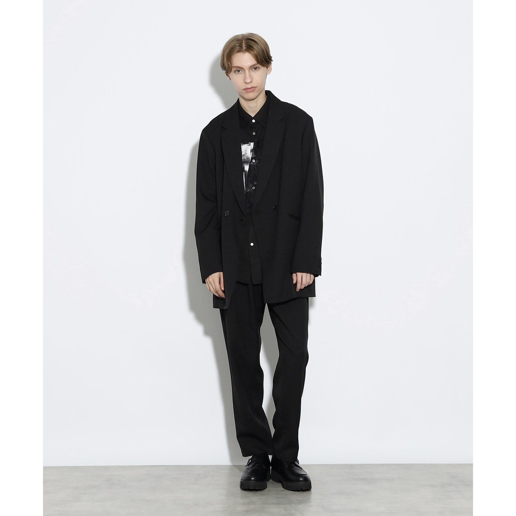 tk.TAKEO KIKUCHI「【WEB限定】2点セット　オーバーラフセミダブルセットアップ（ダブル＆シングルジャケット）」|スーツ|