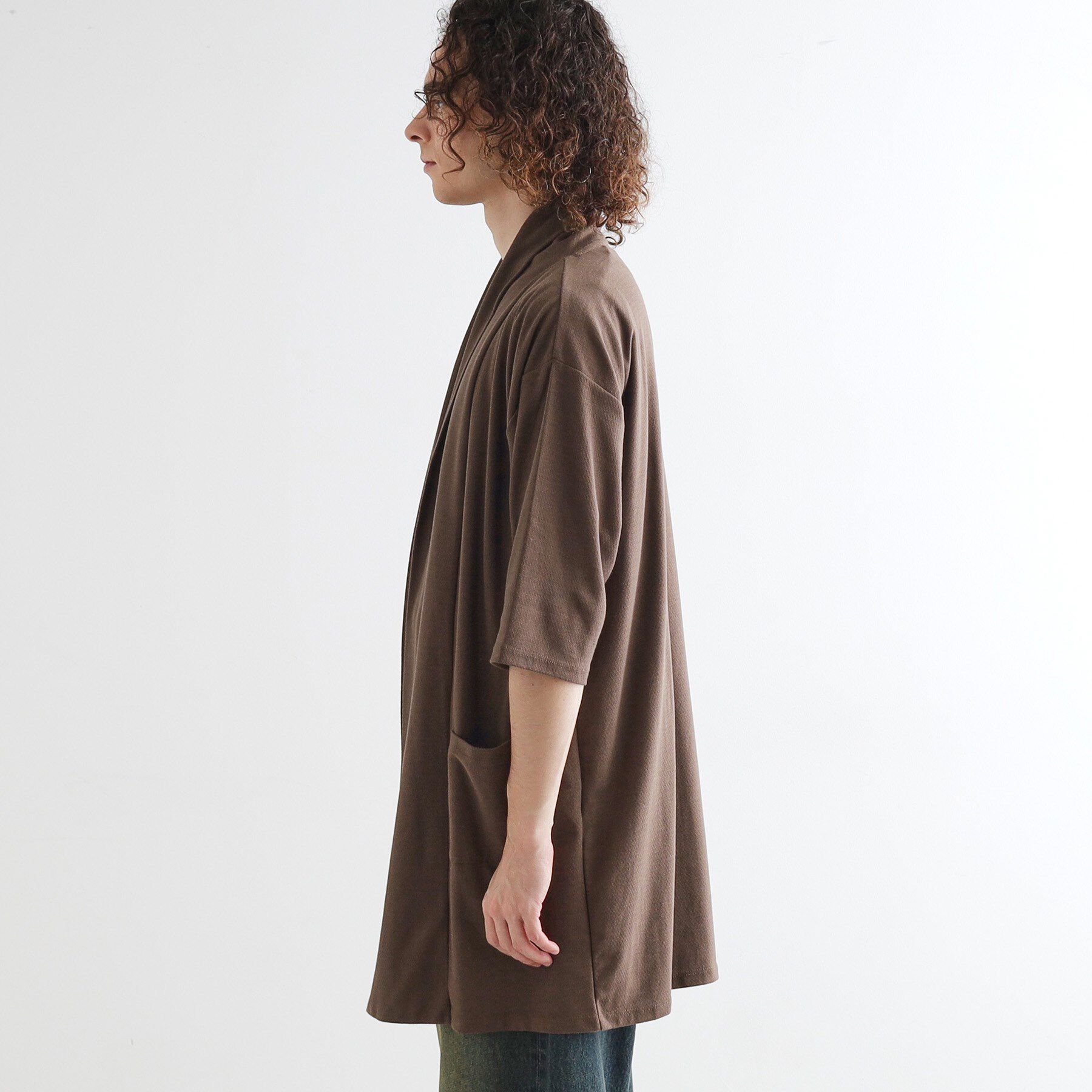 tk.TAKEO KIKUCHI「ショールロングコーディガン」|カーディガン|