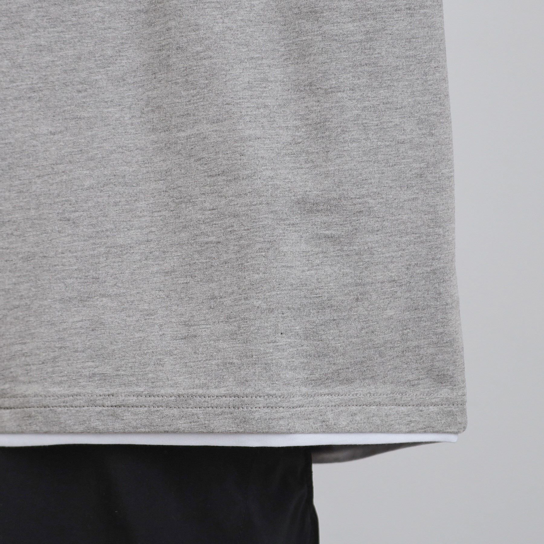 tk.TAKEO KIKUCHI「ドルマンレイヤードスウェット」|Tシャツ・カットソー|