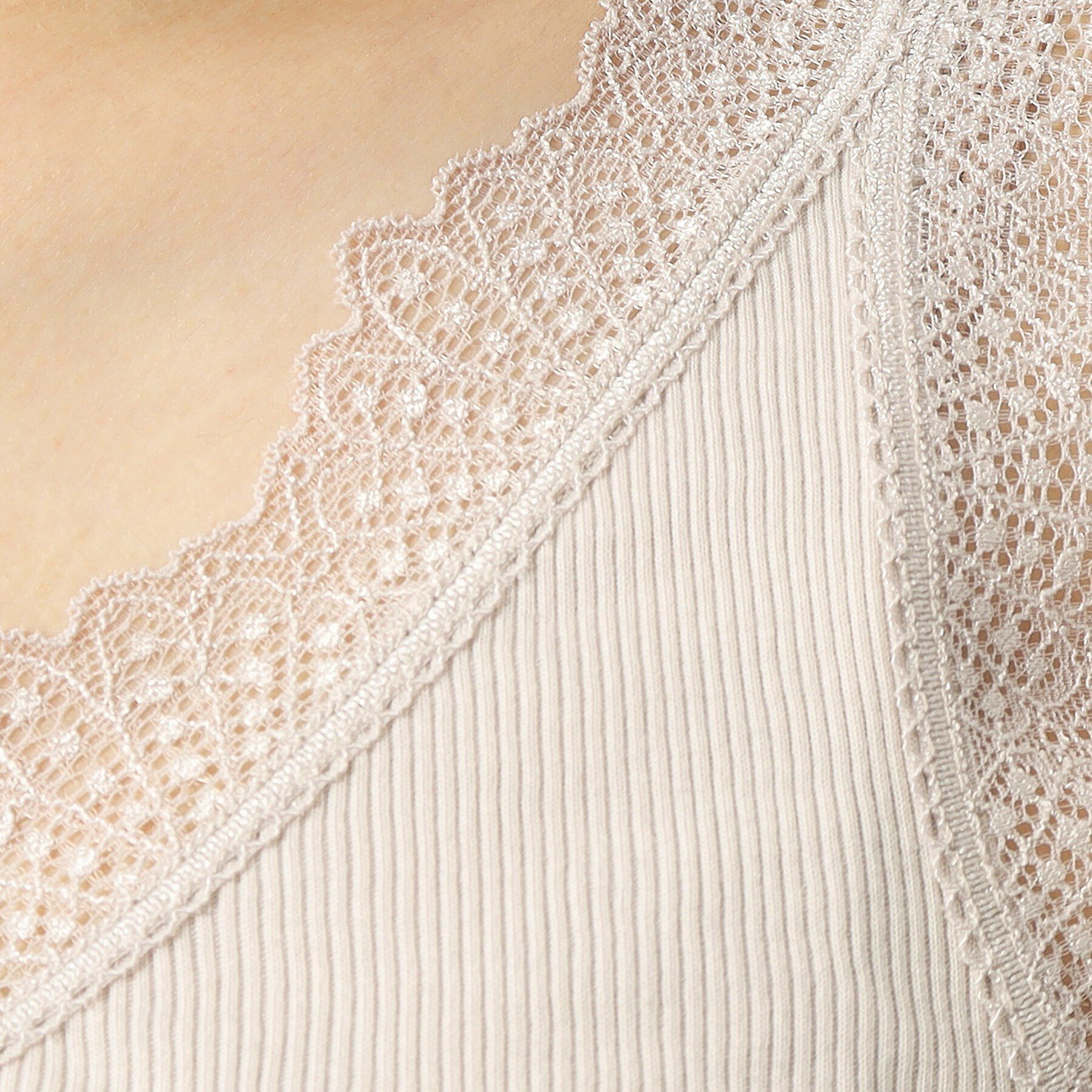 index「前後2way レースタンクトップ【洗濯機洗い可】」|キャミソール|