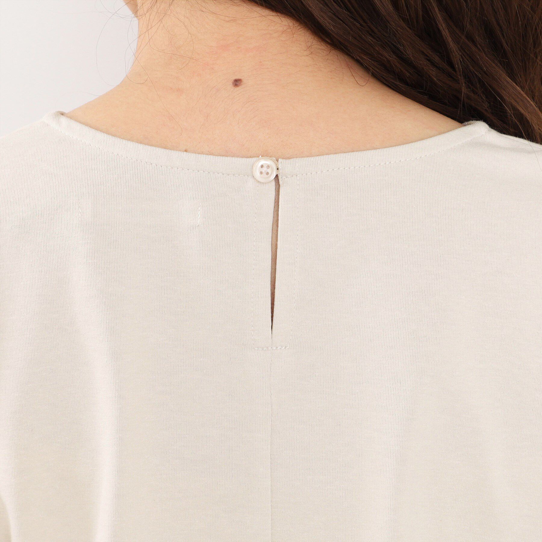 index「UV　ツイストスリーブカットソー【洗濯機洗い可/UVケア】」|Tシャツ・カットソー|