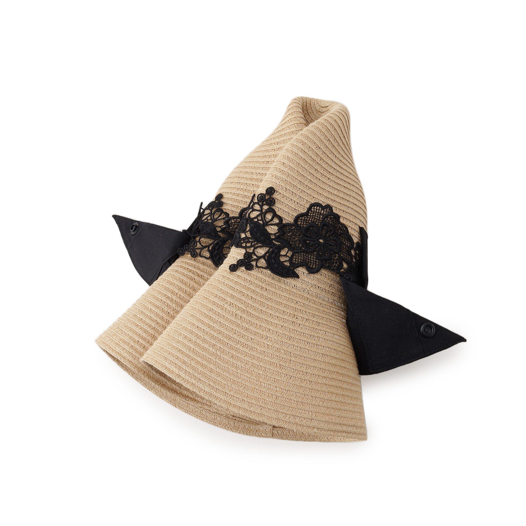 OPAQUE.CLIP「レースキャペリン」|ハット|