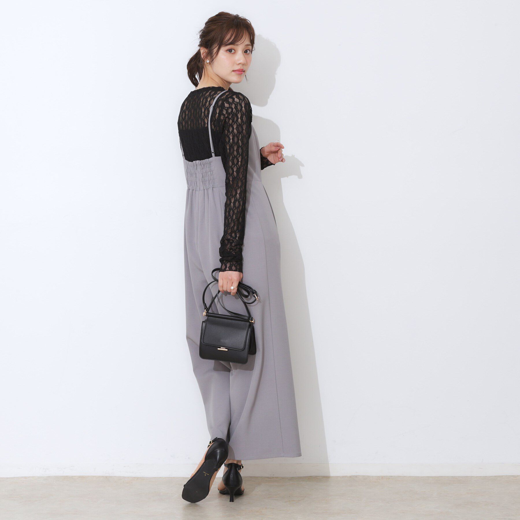 Couture broach「レースクルーネックプルオーバー」|Tシャツ・カットソー|