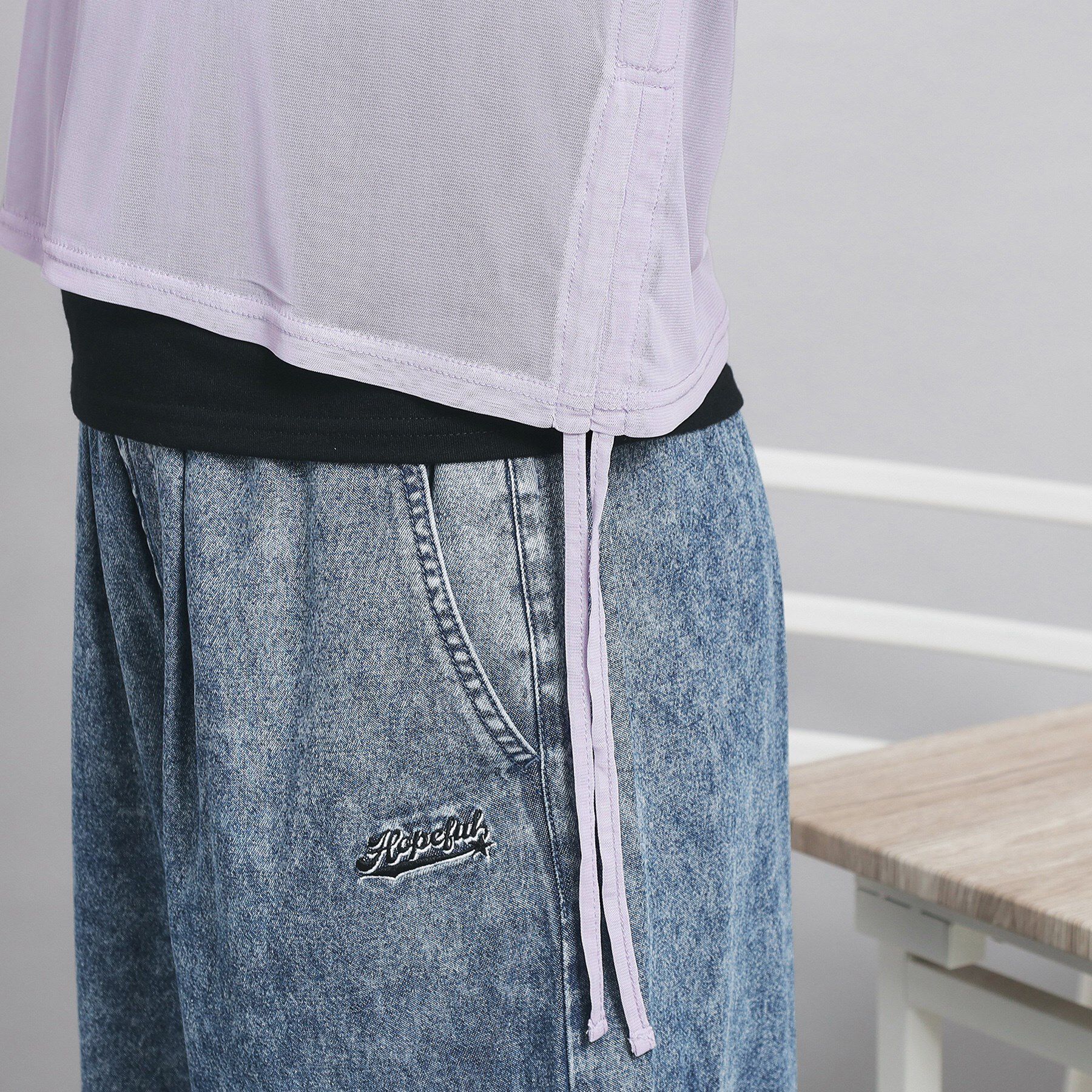 PINK-latte「【セットアイテム】シアードロストトップス＋キャミセット」|その他|