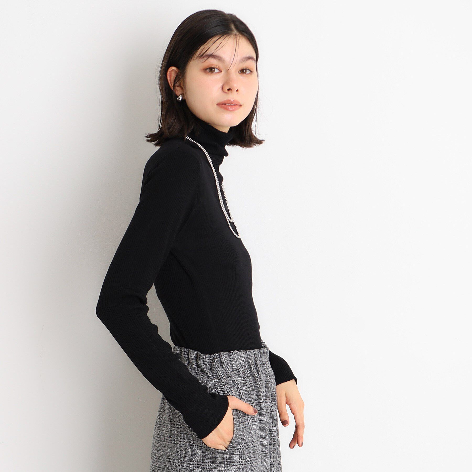 THE SHOP TK「【＠BAILA掲載】リブタートル/選べる8種類アソート8/洗える」|ニット・セーター|