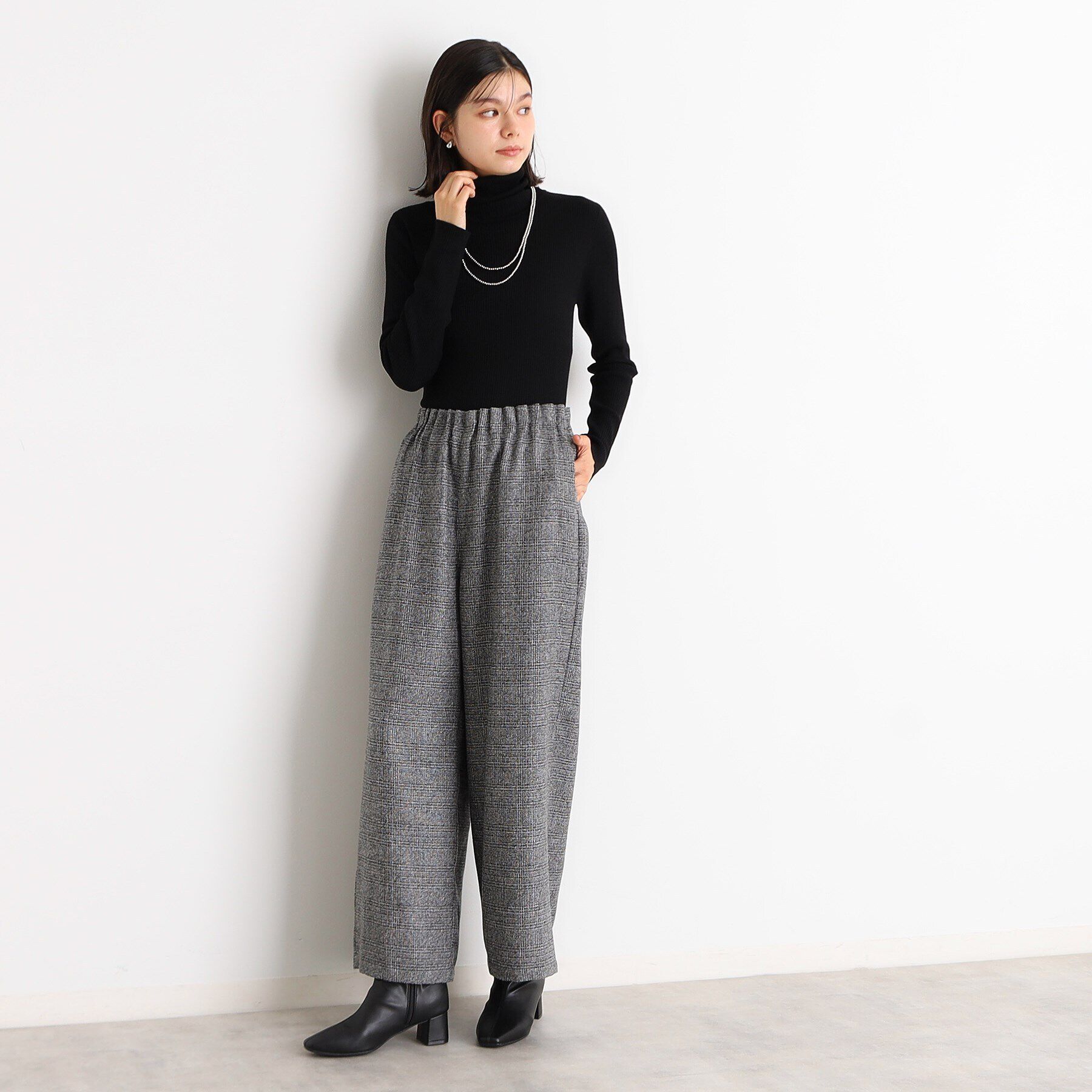 THE SHOP TK「【＠BAILA掲載】リブタートル/選べる8種類アソート8/洗える」|ニット・セーター|