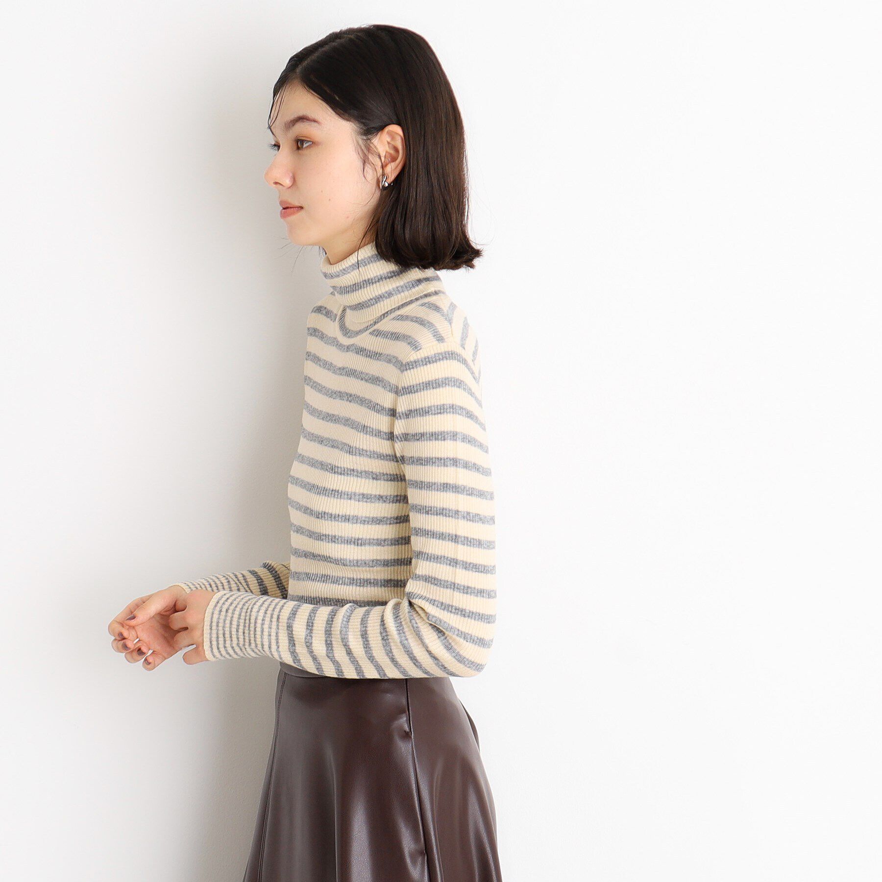 THE SHOP TK「【＠BAILA掲載】リブタートル/選べる8種類アソート8/洗える」|ニット・セーター|