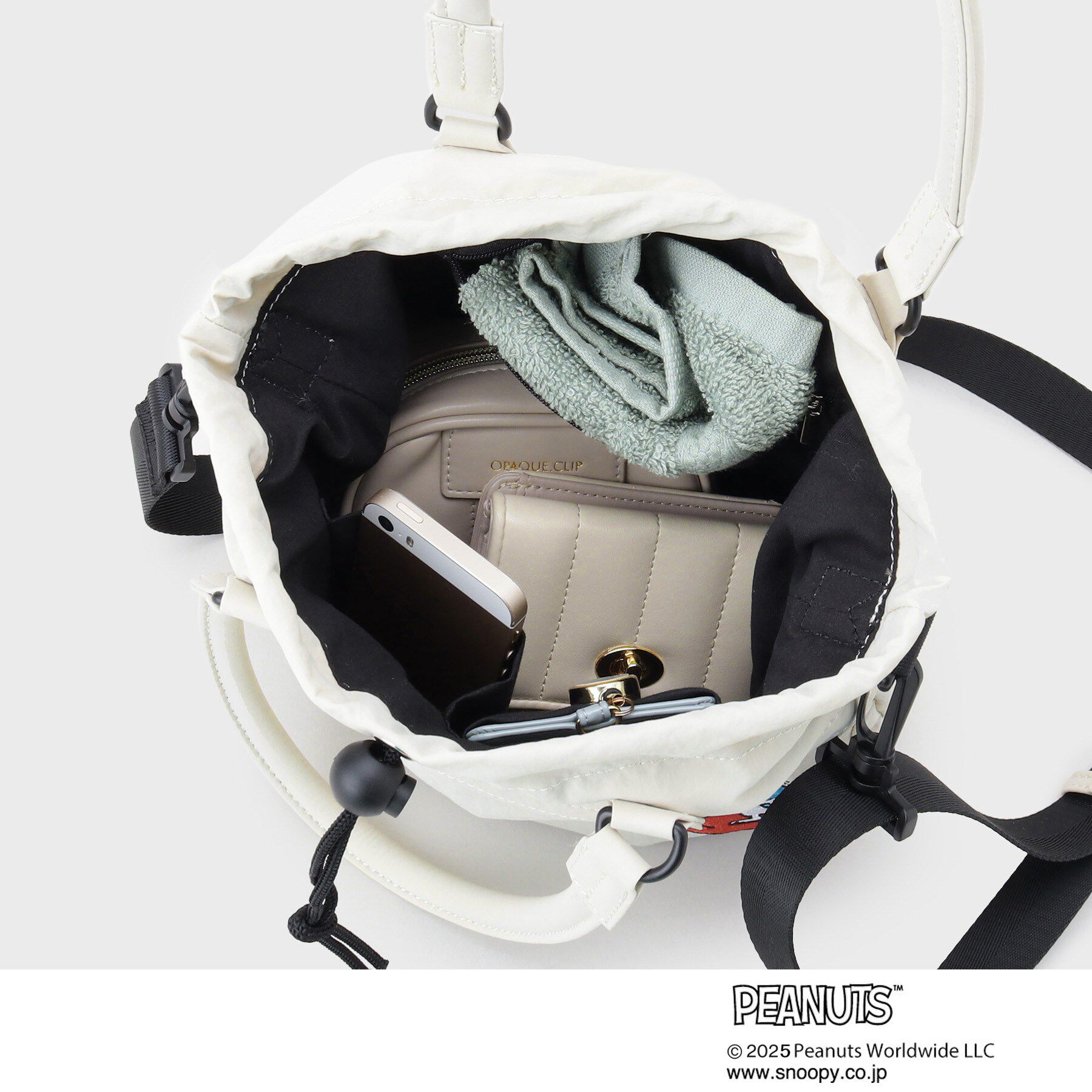 THE SHOP TK「PEANUTS刺繍アソート巾着」|ハンドバッグ|