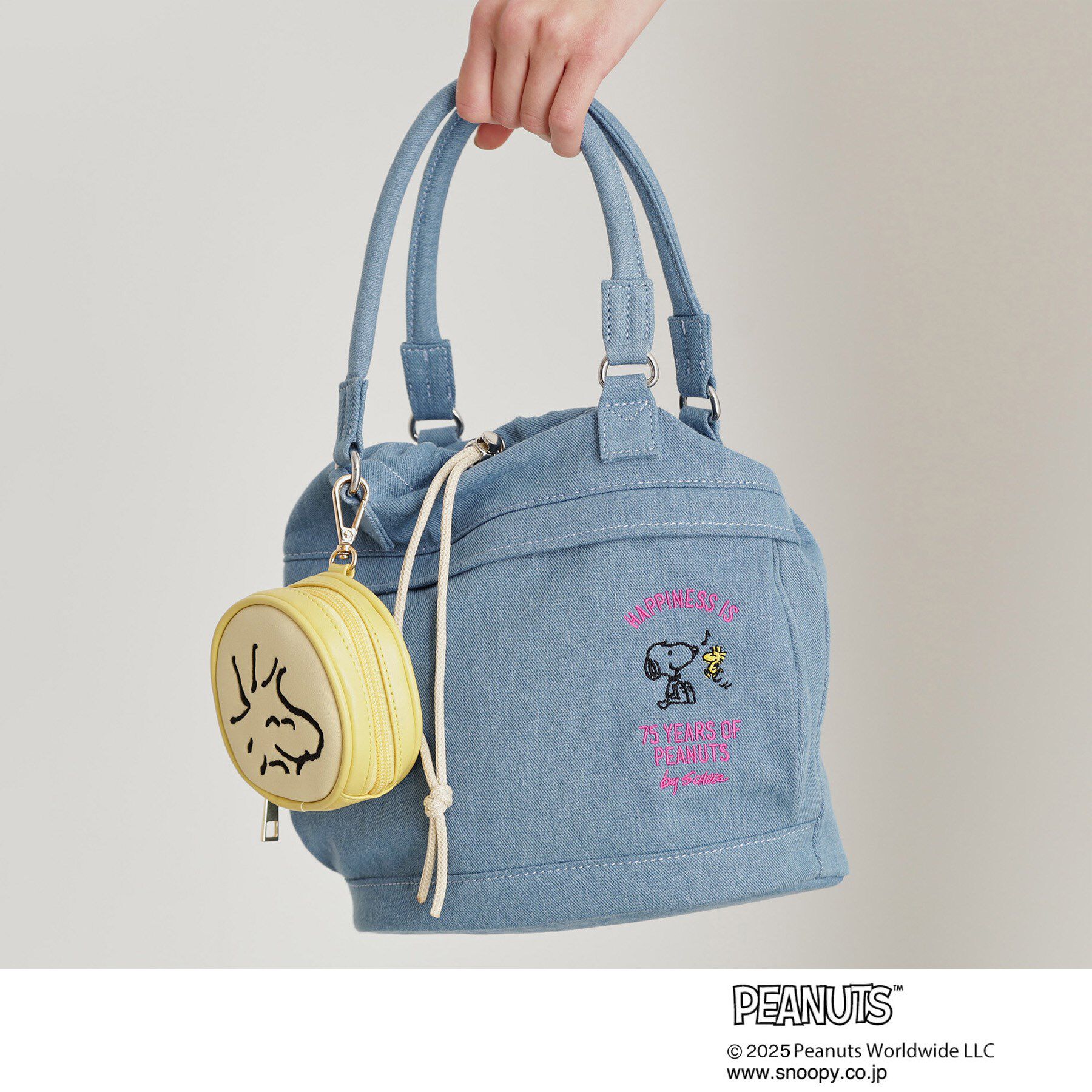 THE SHOP TK「PEANUTS刺繍アソート巾着」|ハンドバッグ|