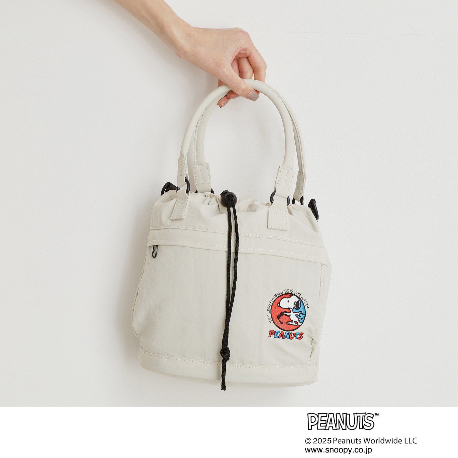 THE SHOP TK「PEANUTS刺繍アソート巾着」|ハンドバッグ|