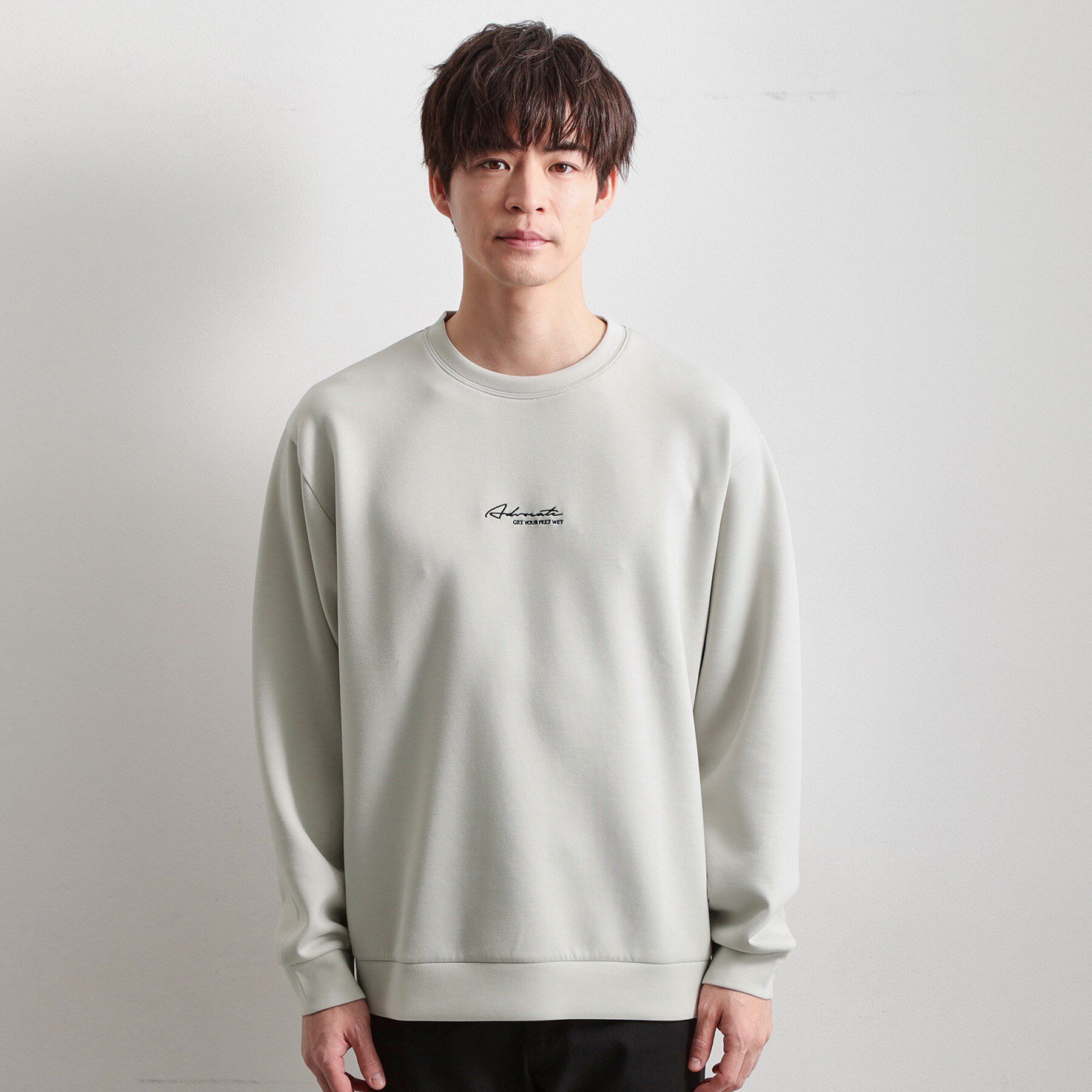 THE SHOP TK「【クリーンで大人っぽい】ロゴスウェット 洗濯機OK」|パーカー|