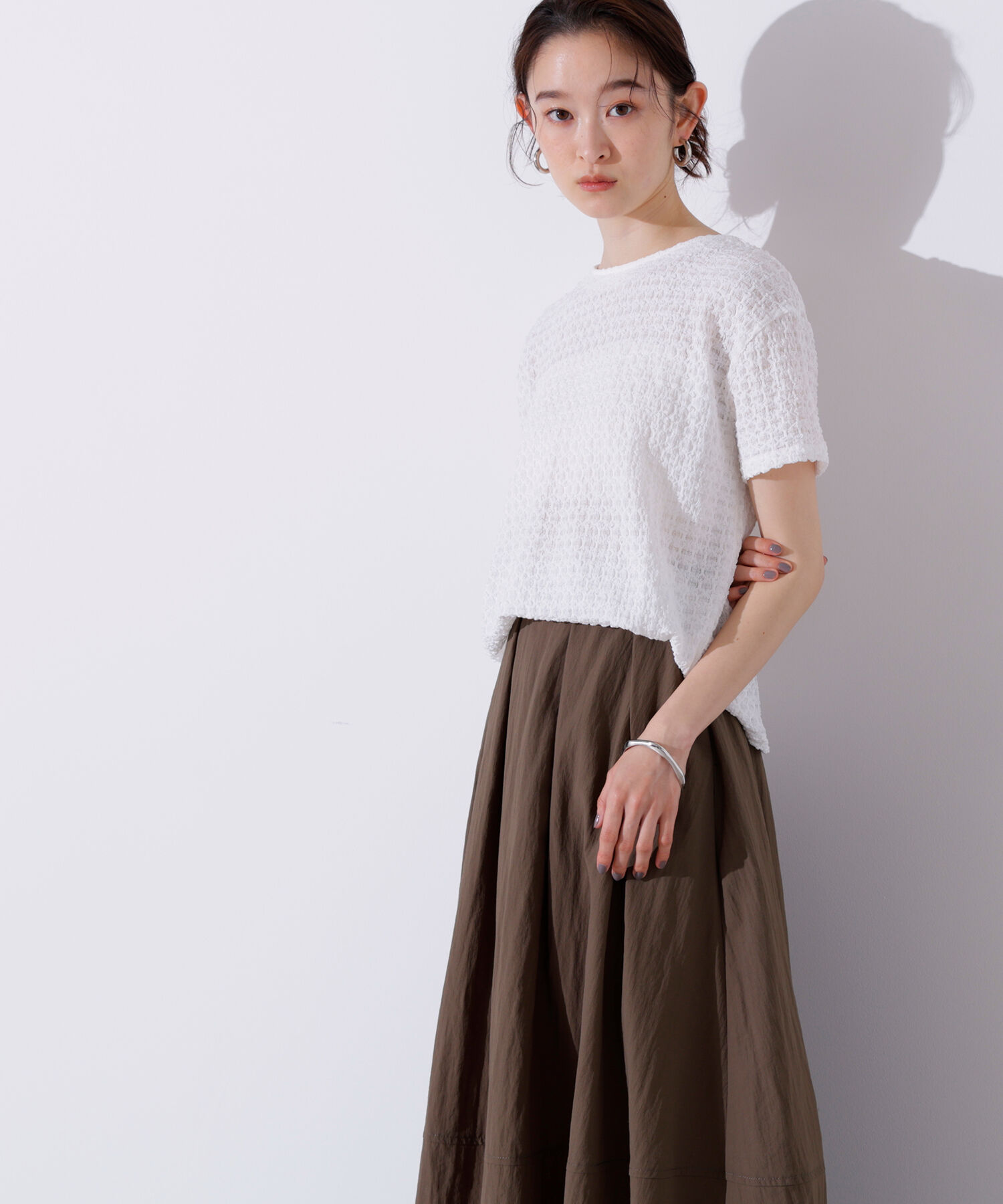  「ポコポコボクシーカットソー」|Tシャツ・カットソー|