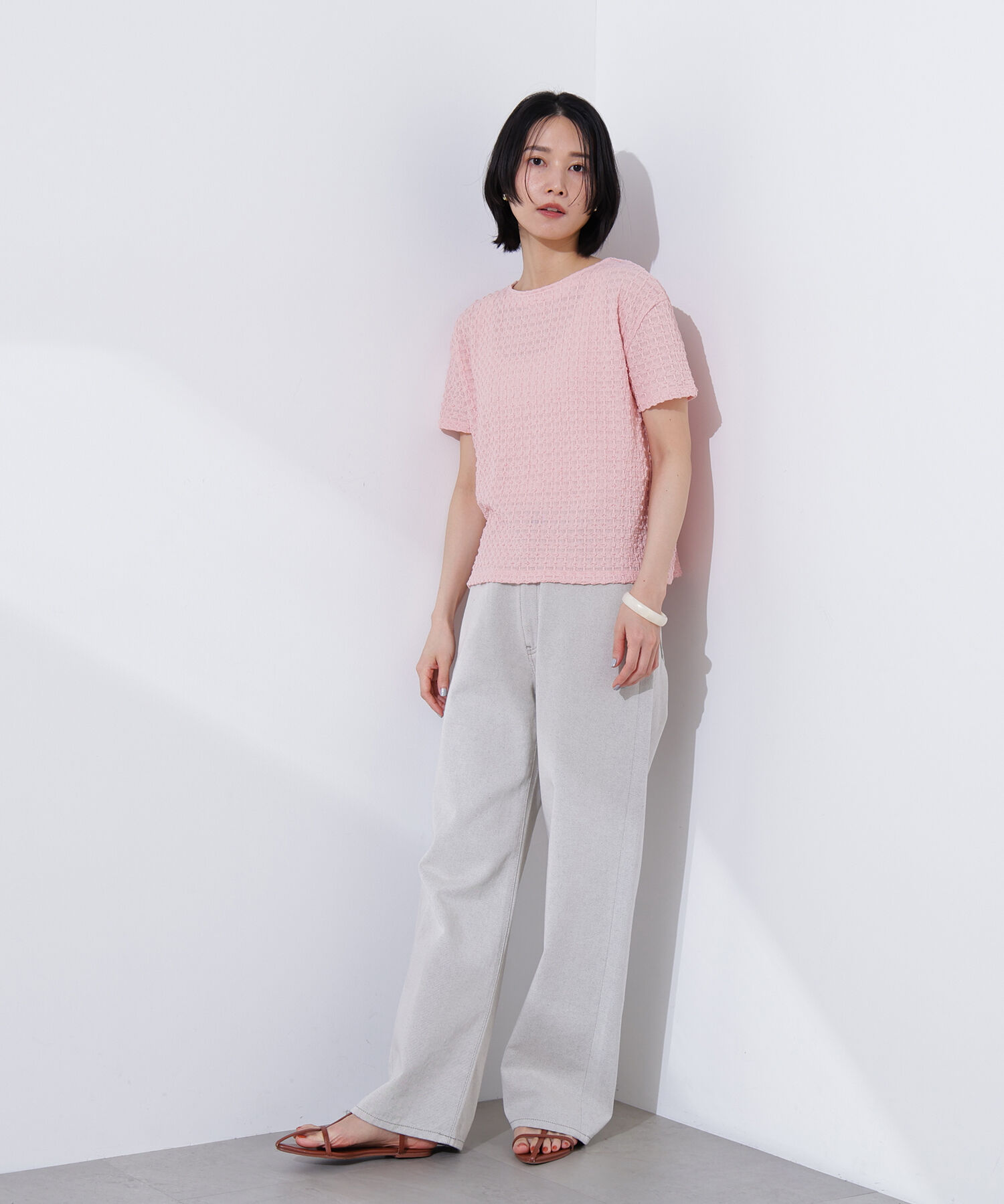  「ポコポコボクシーカットソー」|Tシャツ・カットソー|