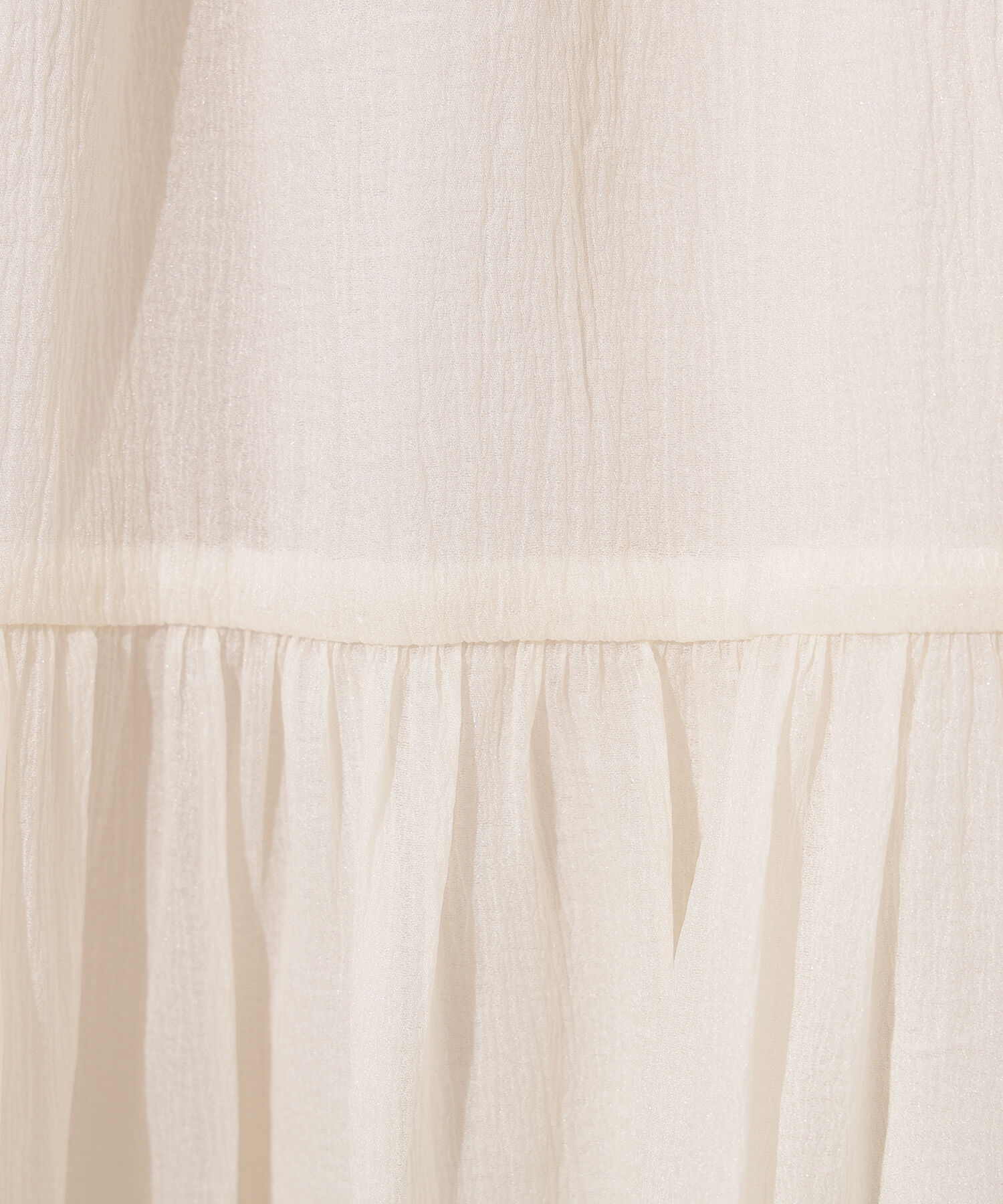  「オーガンジーティアードスカート」|スカート|