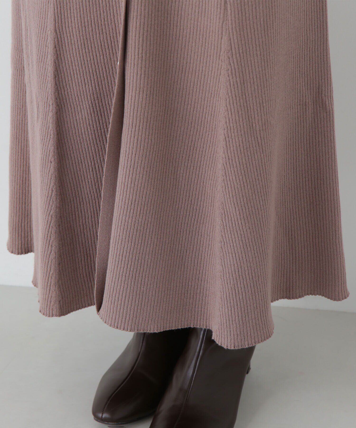  「オフショルニットワンピース」|ワンピース|