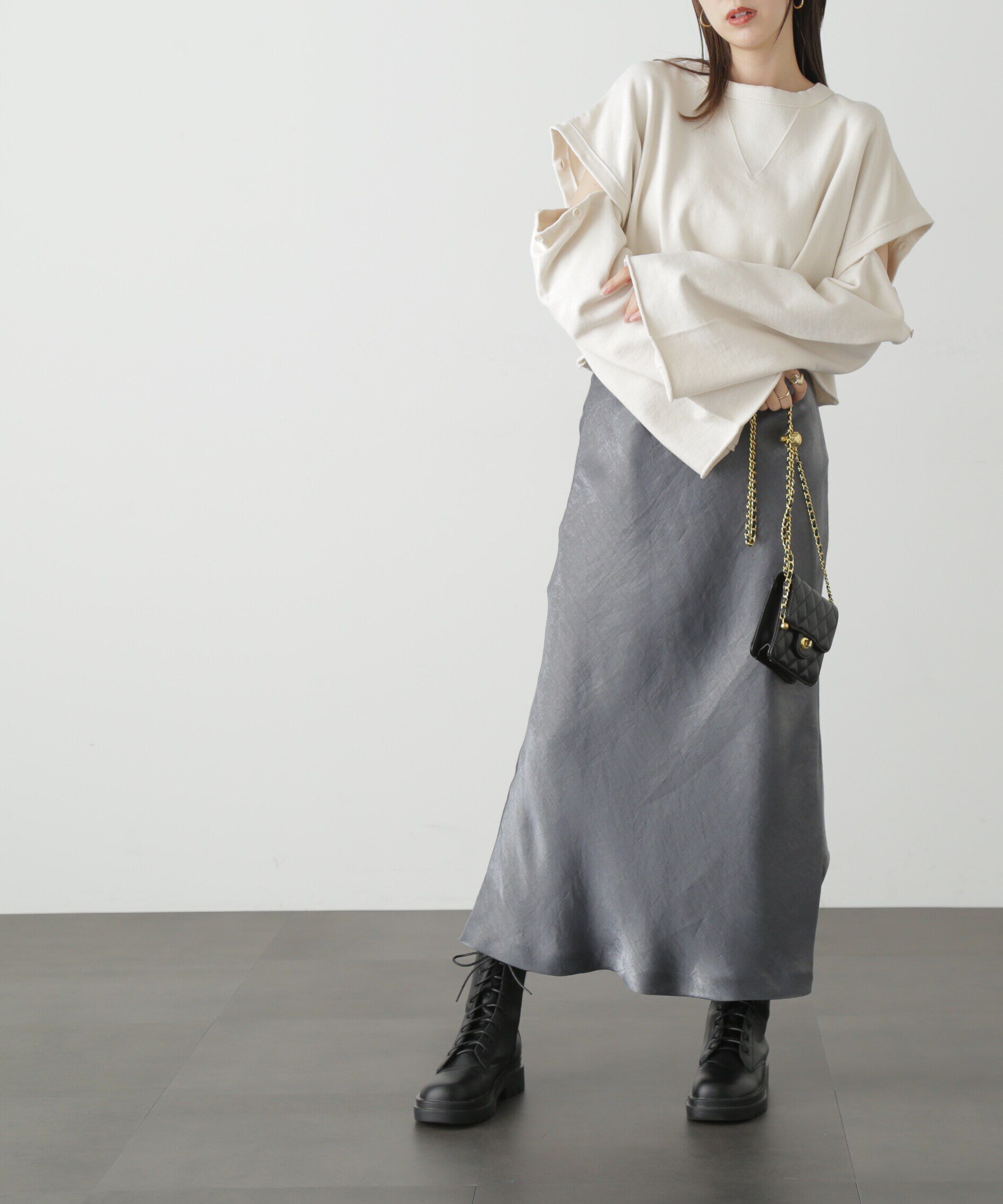  「シャイニーナロースカート」|スカート|