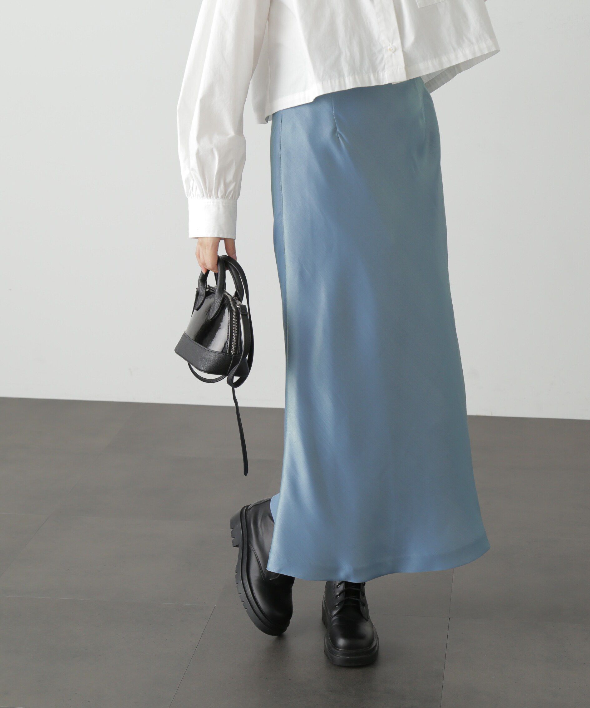  「シャイニーナロースカート」|スカート|